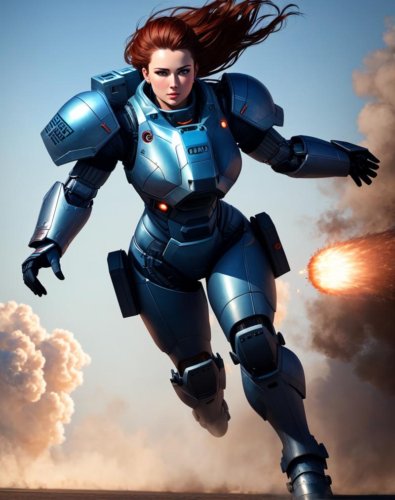 05275-2881723313-4K, Masterpiece, highres, absurdres,photorealistic, Parrley_armor, a woman in a suit of armor ,wearing Parrley_armor, big bulky.png